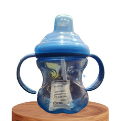 Blue Baby Sippy Cup – BPA Free ট্রেনিং কাপ (Leak-Proof, Double Handle, 250ml)